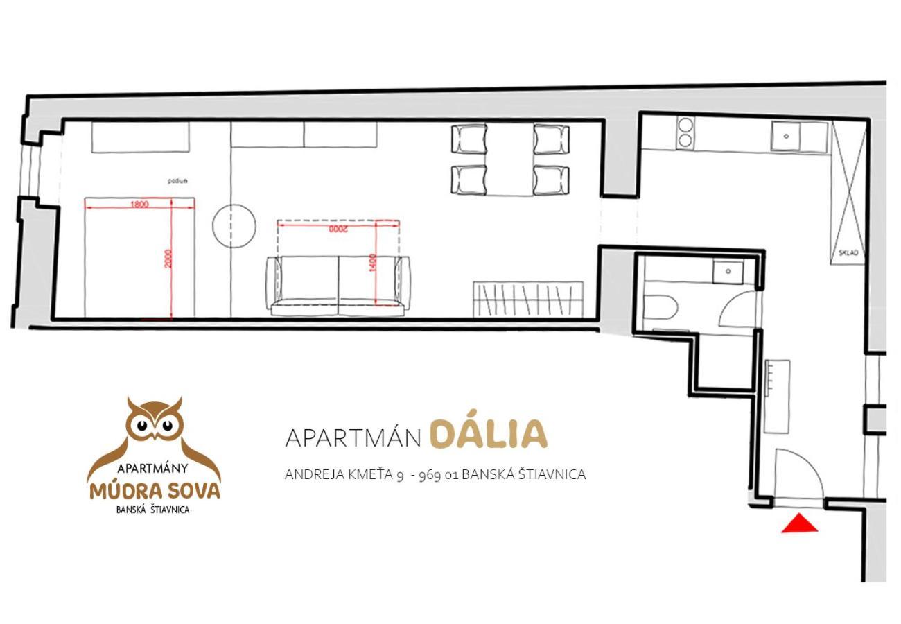 Apartmany Mudra Sova Banská Štiavnica Buitenkant foto