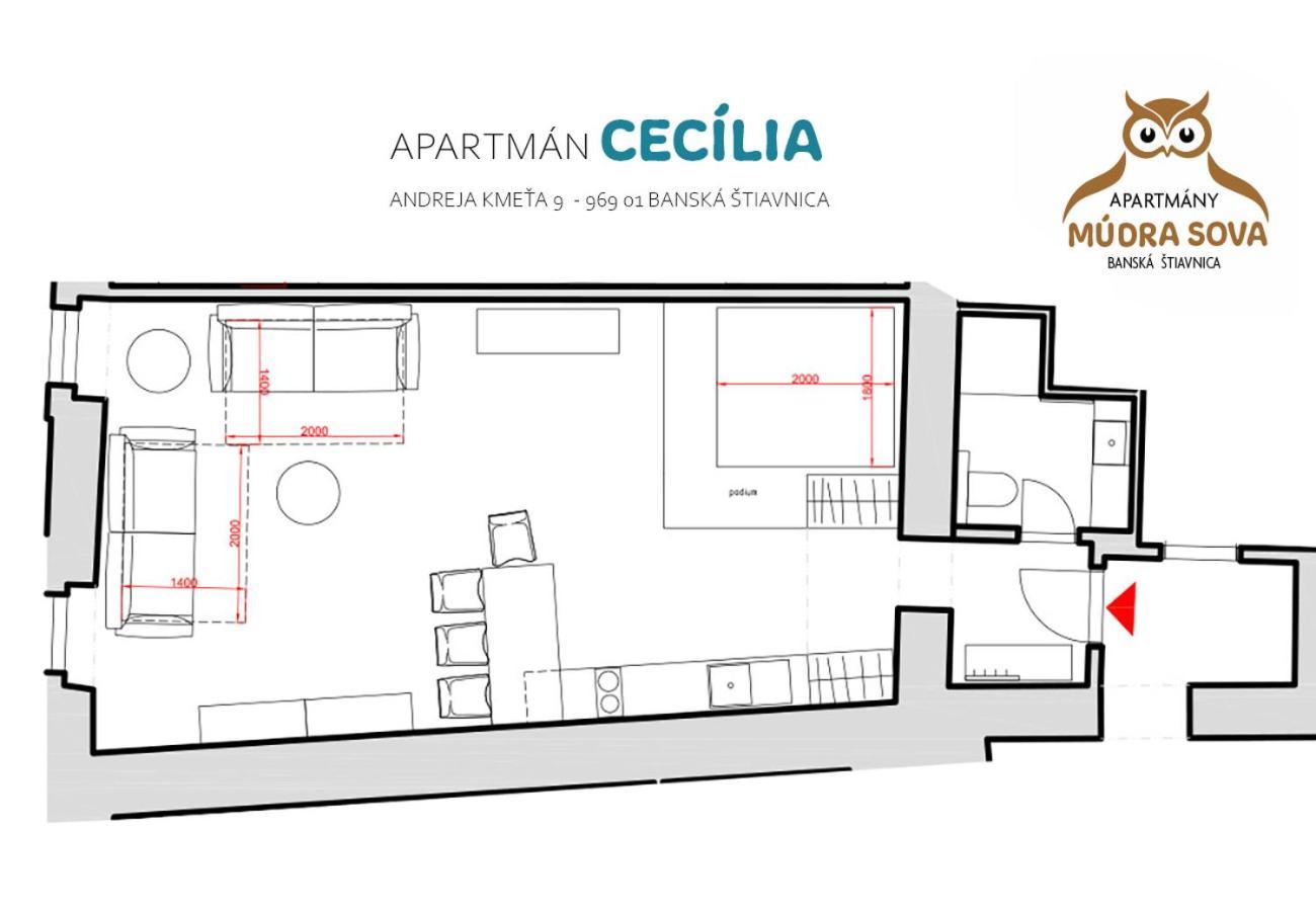 Apartmany Mudra Sova Banská Štiavnica Buitenkant foto